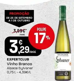 Intermarché Expertclub Vinho Branco promoção