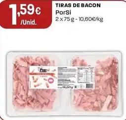 Intermarché TIRAS DE BACON PorSi promoção