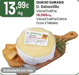 Intermarché Queijo curado D. Sebastião promoção