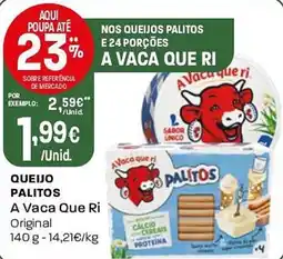 Intermarché Queijo palitos A Vaca Que Ri promoção