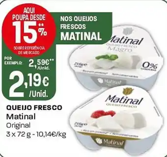 Intermarché Queijo fresco matinal promoção
