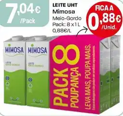 Intermarché Leite uht mimosa promoção