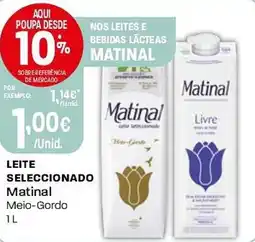 Intermarché Leite seleccionado Matinal promoção