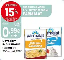 Intermarché Nata uht p/culinária Parmalat promoção