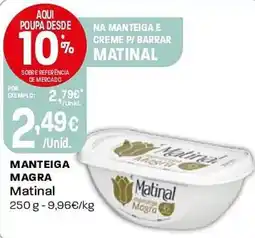 Intermarché Manteiga magra matinal promoção