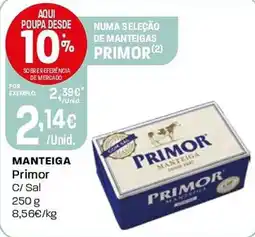 Intermarché Manteiga Primor promoção