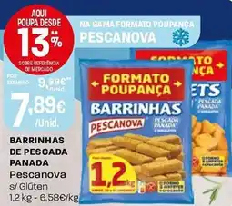 Intermarché Barrinhas de pescada panada Pescanova promoção
