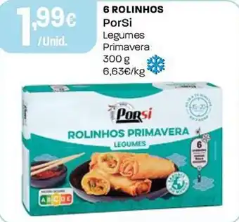 Intermarché 6 rolinhos PorSi promoção