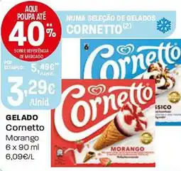 Intermarché GELADO Cornetto promoção