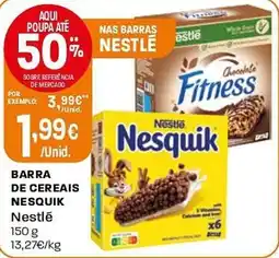 Intermarché Barra de cereais nesquik nestlé promoção