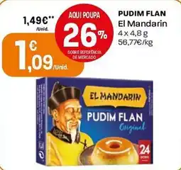 Intermarché Pudim flan El Mandarin promoção