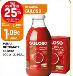 Intermarché Polpa de tomate Guloso promoção