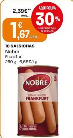 Intermarché 10 salsichas Nobre promoção