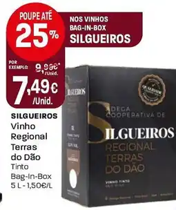 Intermarché SILGUEIROS Vinho Regional Terras do Dão promoção