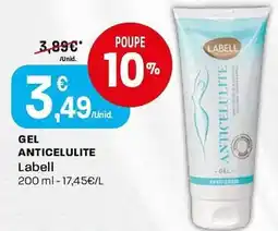 Intermarché Gel anticelulite Labell promoção
