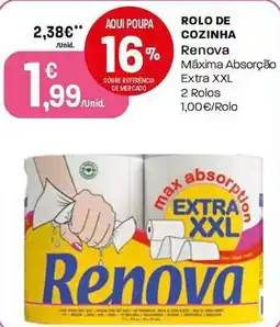 Intermarché Rolo de cozinha Renova promoção