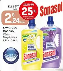 Intermarché LAVA TUDO Sonasol Várias promoção