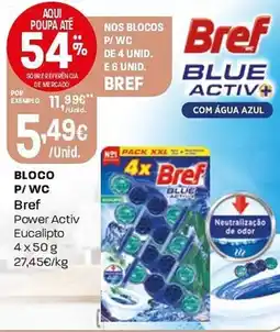 Intermarché Bloco p/wc Bref promoção