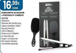 Intermarché Conjunto alisador + escova p/ cabelo jocca promoção