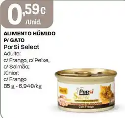Intermarché Alimento humido p/gato PorSi Select promoção