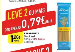 Intermarché ESPARGUETE Nacional promoção