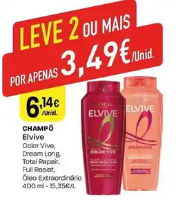 Intermarché CHAMPÔ Elvive promoção