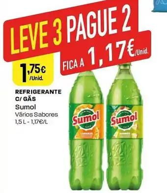 Intermarché Refrigerante c/ gás Sumol promoção