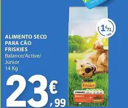 E.Leclerc Alimento seco para cão friskies promoção