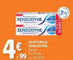 E.Leclerc Dentífrico sensodyne promoção