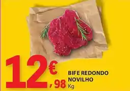 E.Leclerc Bife redondo novilho promoção