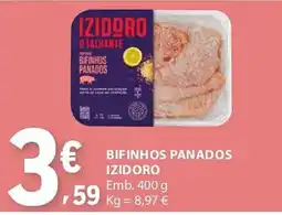 E.Leclerc Bifinhos panados izidoro promoção