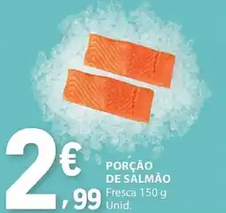 E.Leclerc Porção de salmão fresca promoção