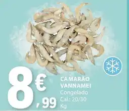 E.Leclerc Camarão vannamei promoção