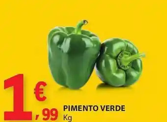 E.Leclerc Pimento verde promoção