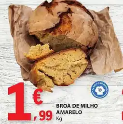 E.Leclerc Broa de milho amarelo promoção