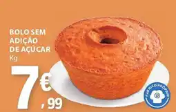 E.Leclerc Bolo sem adição de açúcar promoção