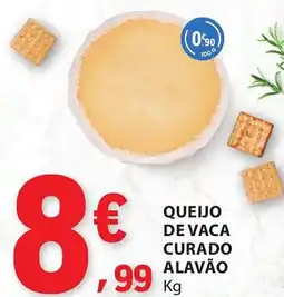 E.Leclerc Queijo de vaca curado alavão promoção
