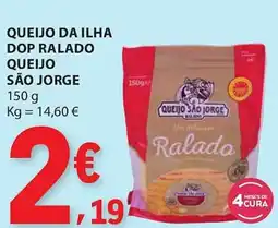E.Leclerc Queijo da ilha dop ralado queijo são jorge promoção