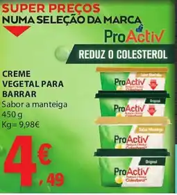 E.Leclerc Creme vegetal para barrar promoção