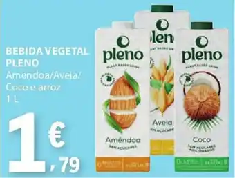 E.Leclerc Bebida vegetal pleno promoção
