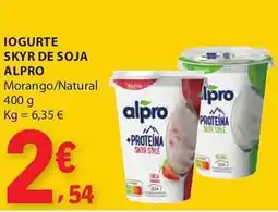 E.Leclerc Iogurte skyr de soja alpro promoção