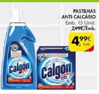 Pastilhas Anti-Calcário 15 Unid