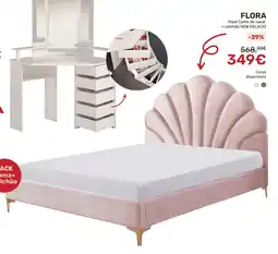 Homy Casa FLORA Pack Cama de casal + colchão NEW PALACIO promoção