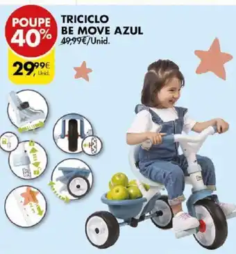 Pingo Doce Triciclo de Move Azul promoção