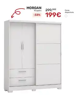 Homy Casa MORGAN Roupeiro promoção