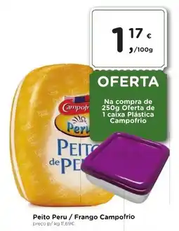 Aqui é fresco Peito Peru / Frango Campofrio promoção