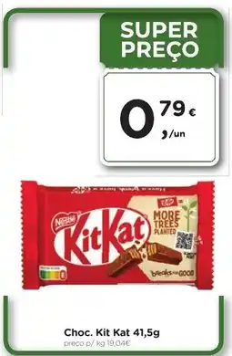 Aqui é fresco Choc. Kit Kat promoção
