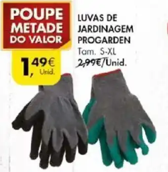 Luvas de Jardinagem Progarden S-XL
