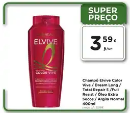 Aqui é fresco Champô Elvive promoção