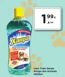Aqui é fresco Lava Tudo Xanpa Amigo dos Animais promoção